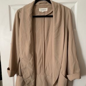 Tan blazer